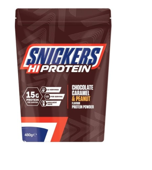  Proteine Snickers Cioccolato Caramello e Arachidi 480Gr