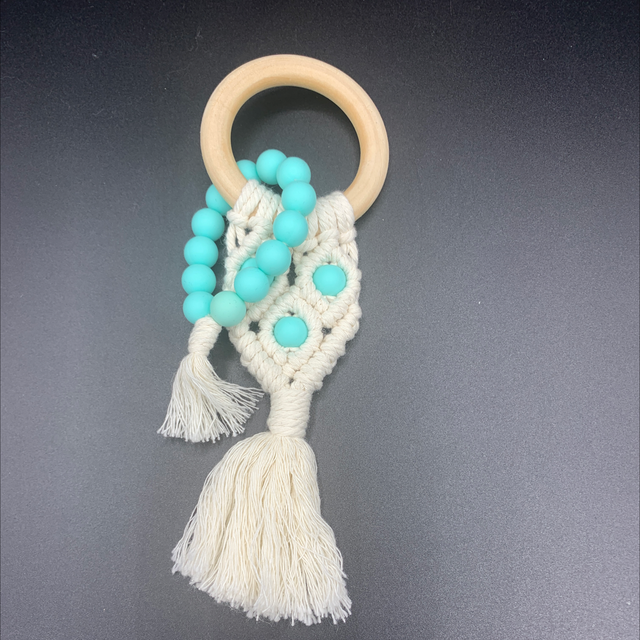 Anneaux de dentition vert 