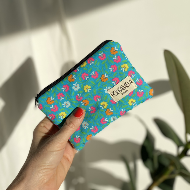 Petite pochette fluo