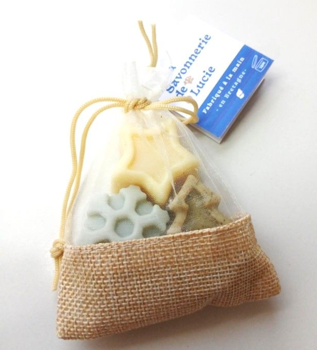 Pochon savons de Noël