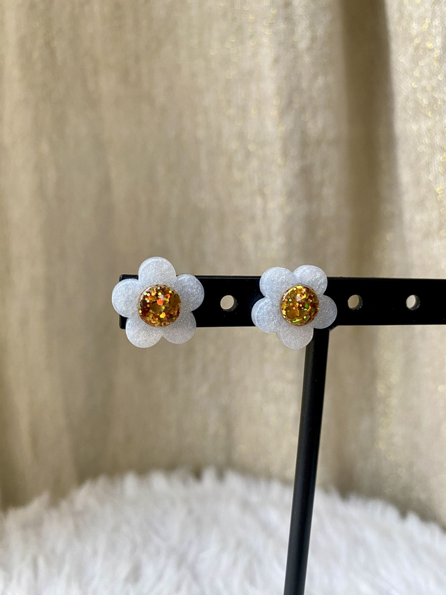 Puces fleurs - snowflake