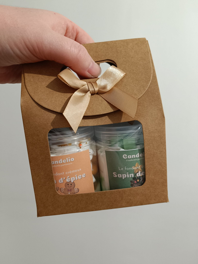 Coffret de crémeux de Noël