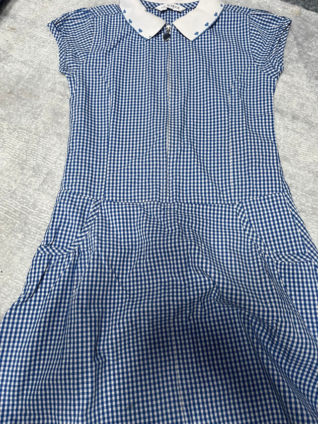 Summer Dresses Blue Age 6-7 (D38)