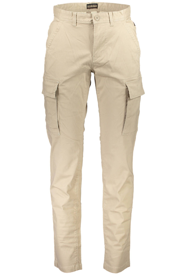 NAPAPIJRI PANTALONE UOMO BEIGE