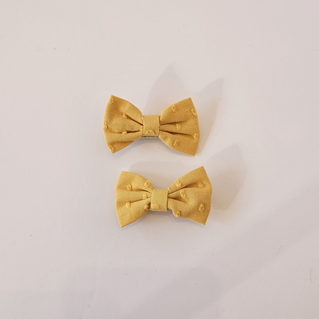 Mini Pinza Par Amarillo