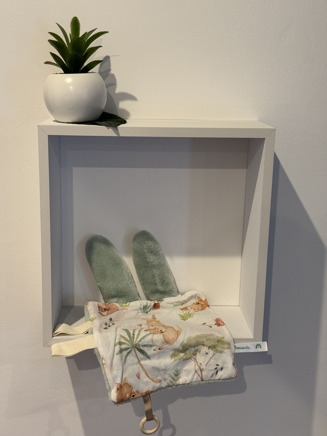 Doudou sensoriel foret/vert