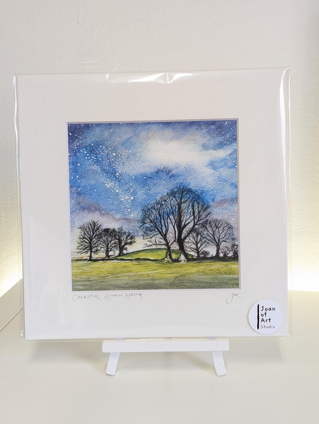 Celestial Emain Macha - Art Print by Joan McKeever