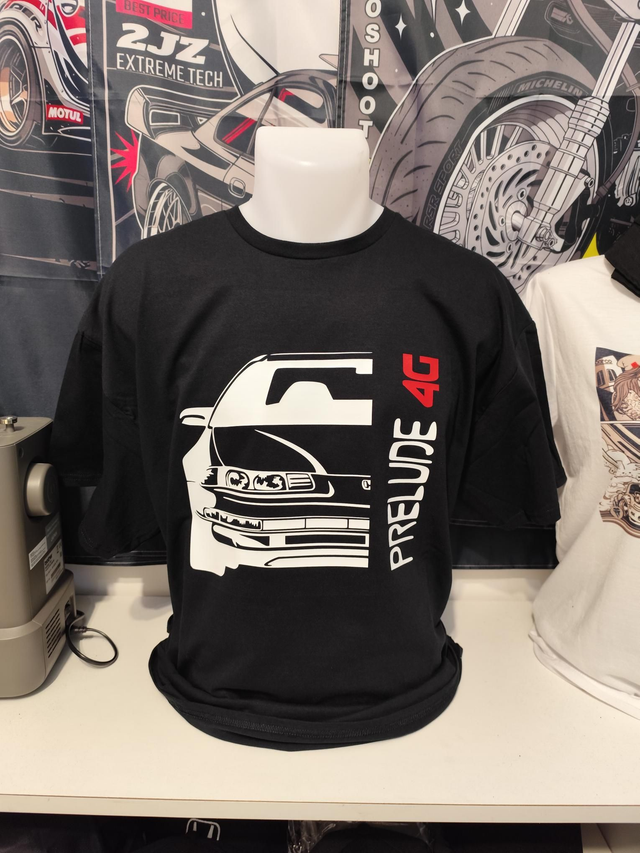 T-shirt Honda Prelude 4G Bi-ton