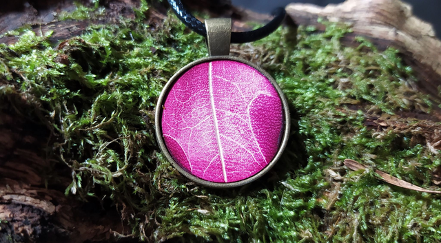 Colliers Empreintes Végétales