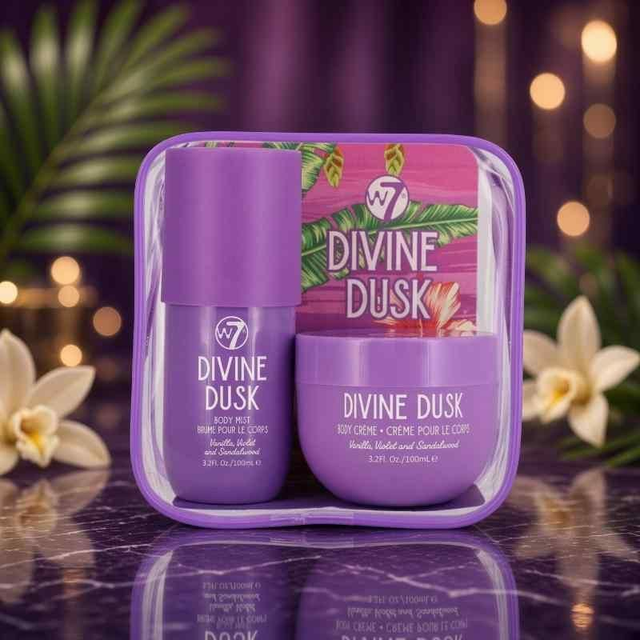W7 Body Mist & Body Cream Travel Set – 200ml | Body Care Gift Set