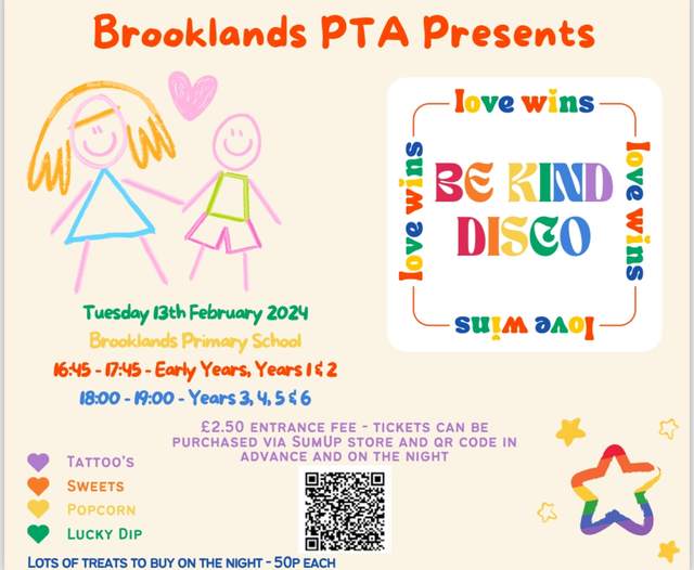 Be Kind Disco Ticket