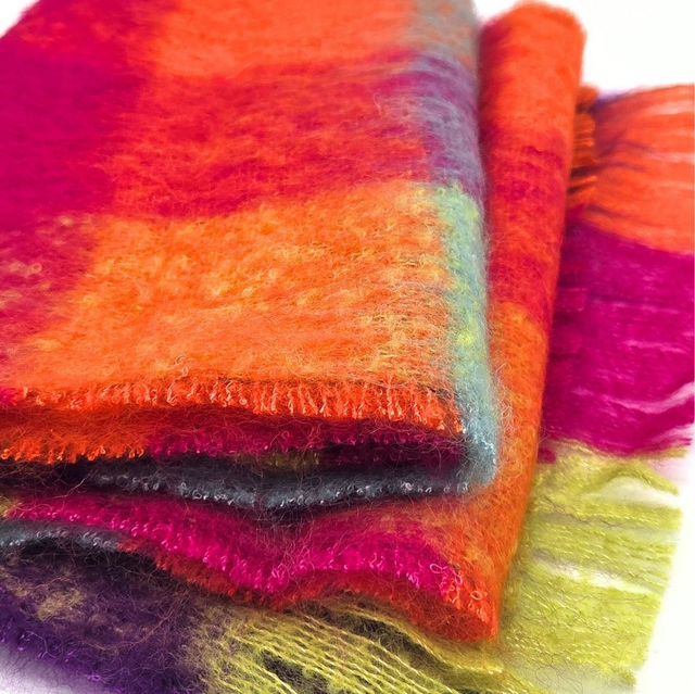 Étole en Mohair et Soie - Taille Moyenne