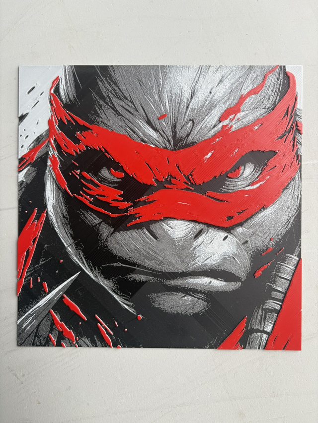 Tortue ninja rouge 1