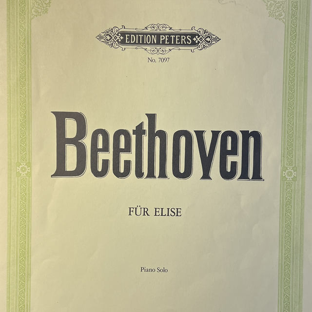 Für Elise Music Sheet - Used Good