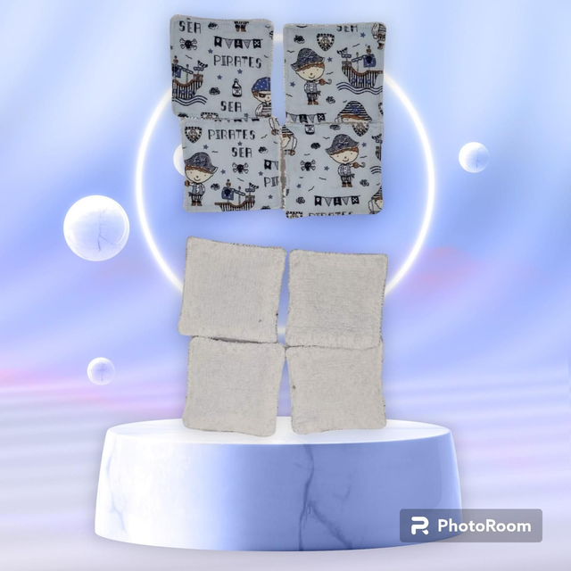 Lingettes lavables (lot de 4)