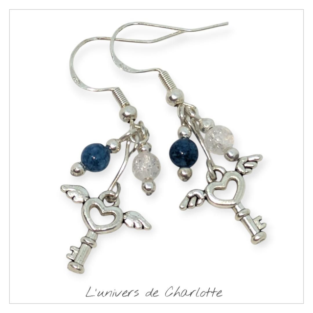 Boucles d'oreilles "Apatite" BO-057