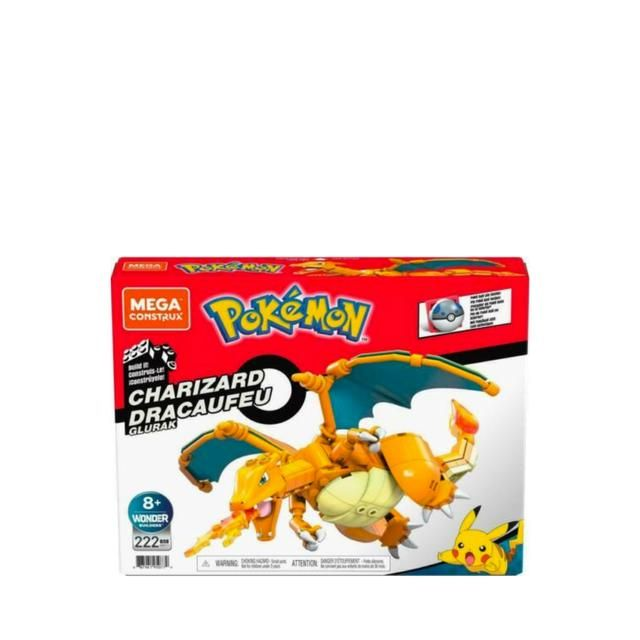 Mattel MEGA Pokemon Charizard Construction Set 222pc