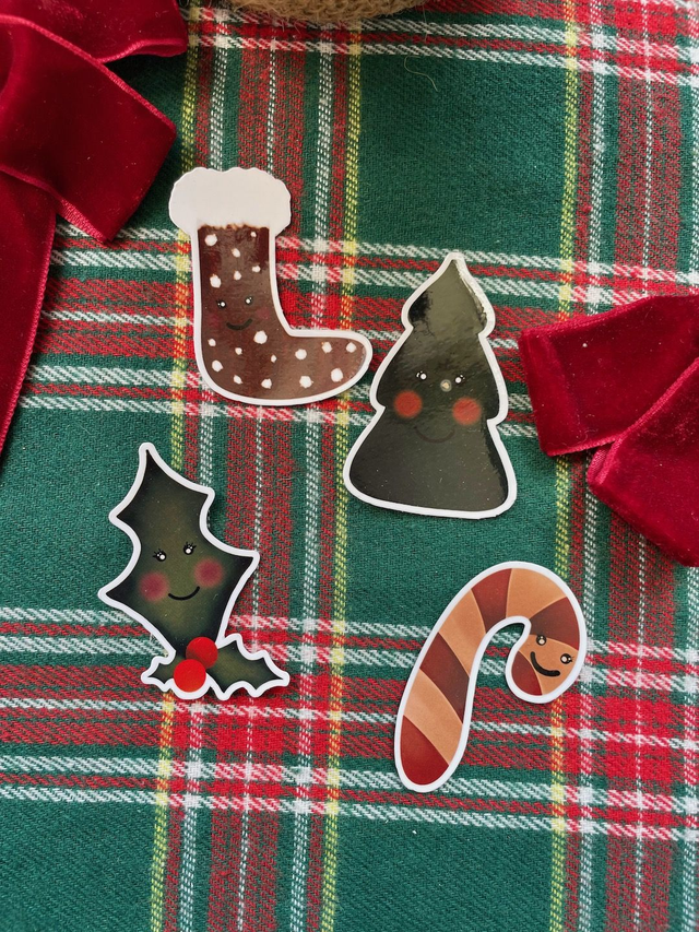 Stickers de Noël - 4 pièces