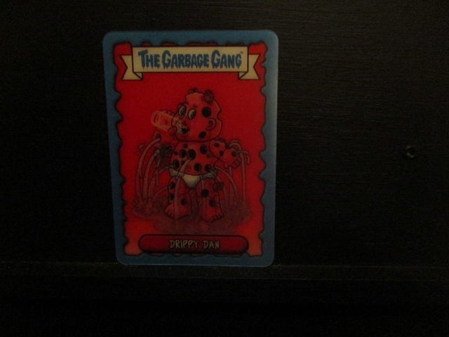 Drippy Dan - (Topps) The Garbage Gang Animation Original Trading Card #I