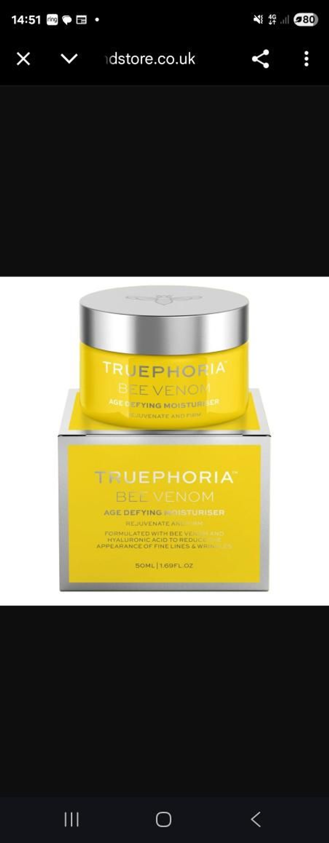 Truephoria Bee venom cream 50ml