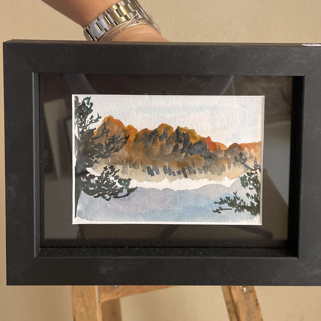 Aquarelle - Bavella // 1