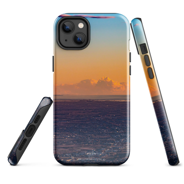 Cover iPhone rigida sunset cloud