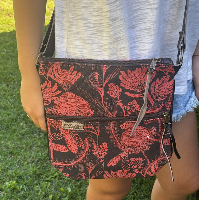 Pouch Bag Fynbo Terracota/Charcoal