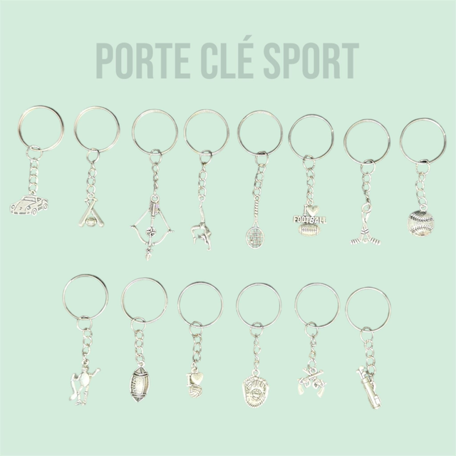 Porte clé Sport