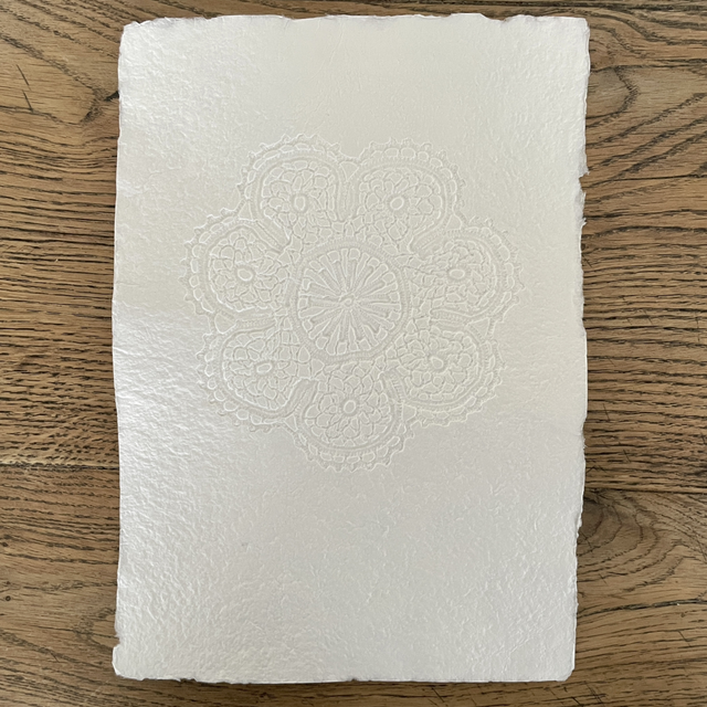 A4 - Papier napperon - Marguerite 