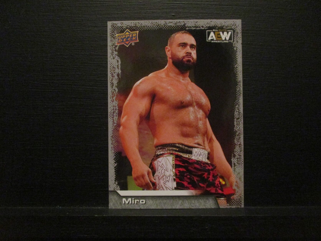 Miro - All Elite AEW Original Upper Deck Trading Card #45