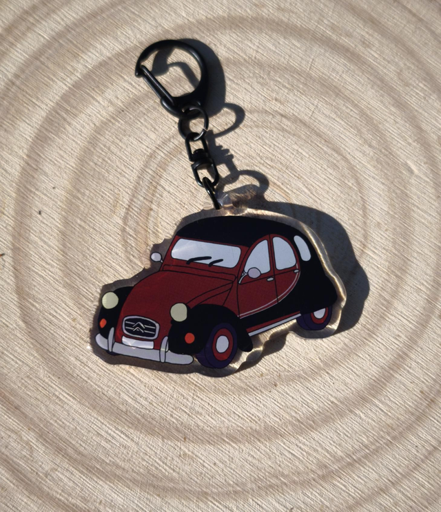 2cv Charleston Rouge