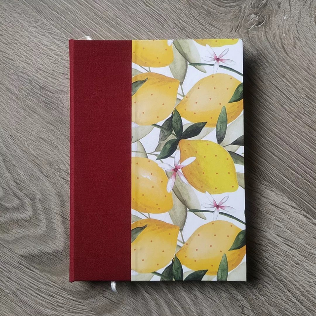 Livre vierge "Citrons"