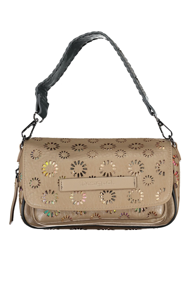 DESIGUAL BORSA DONNA BEIGE