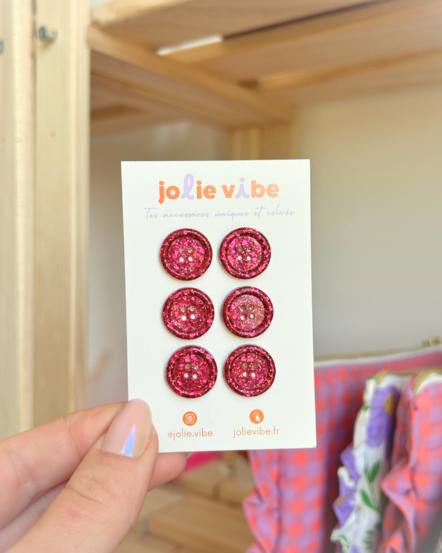Petits boutons - Rose