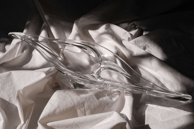 Not for hot dogs large cup | Art Vannes France | Crxstal | 60's - 80's