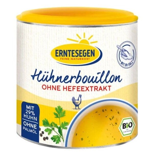 Erntesegen Hühnerbouillon hefefrei, 120g Dose