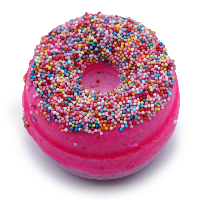 Raspberry Bath Donuts Bath Bomb (200g)