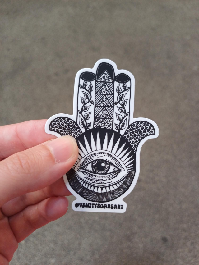 Hamsa Sticker