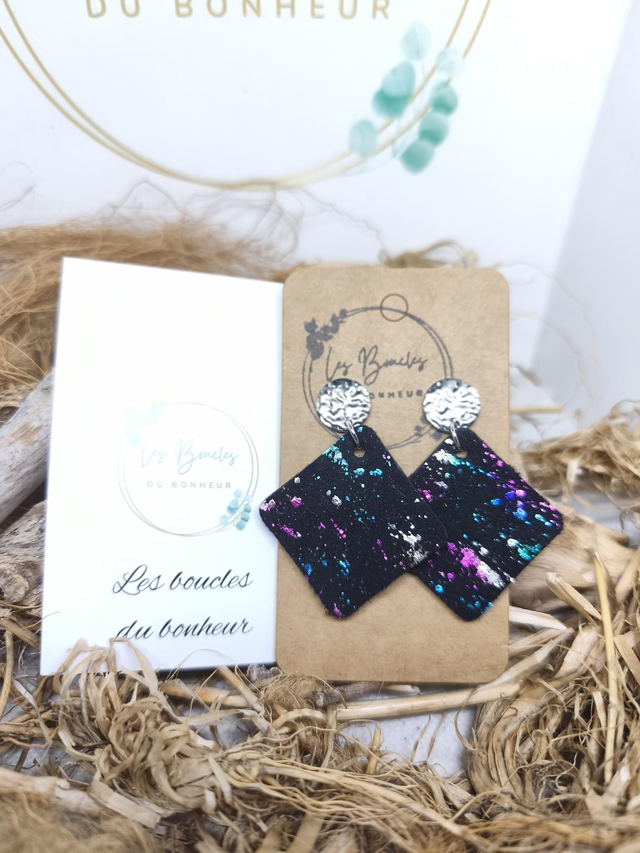 Boucles d'oreilles Mini chouquette chou022