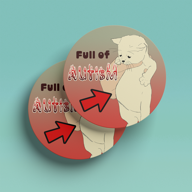 Full of Autism Coaster