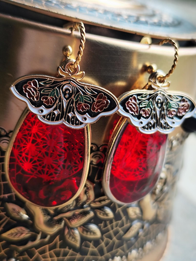 Boucles d'oreilles 'Moth'