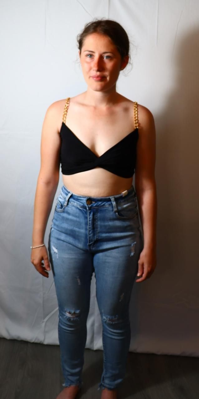 Black Chain Crop Top