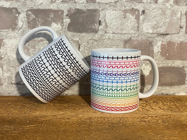 Manifest that Sh*t - Hidden Swear Word Mug