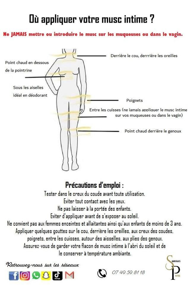 Musc intime Brume de menthe