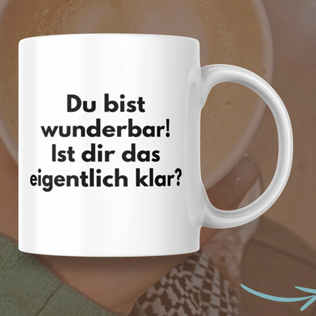 Zaubertasse Wunderbar