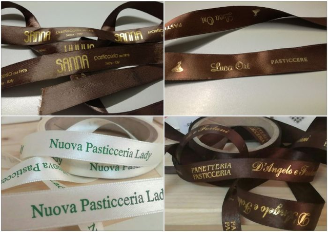 NASTRO IN DOPPIO RASO PERSONALIZZATO da mm 10 