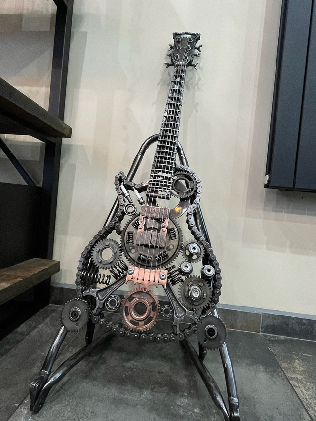 Guitare pièces mécaniques