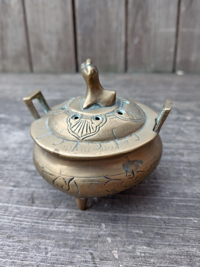 Chinese Antique Brass Censor