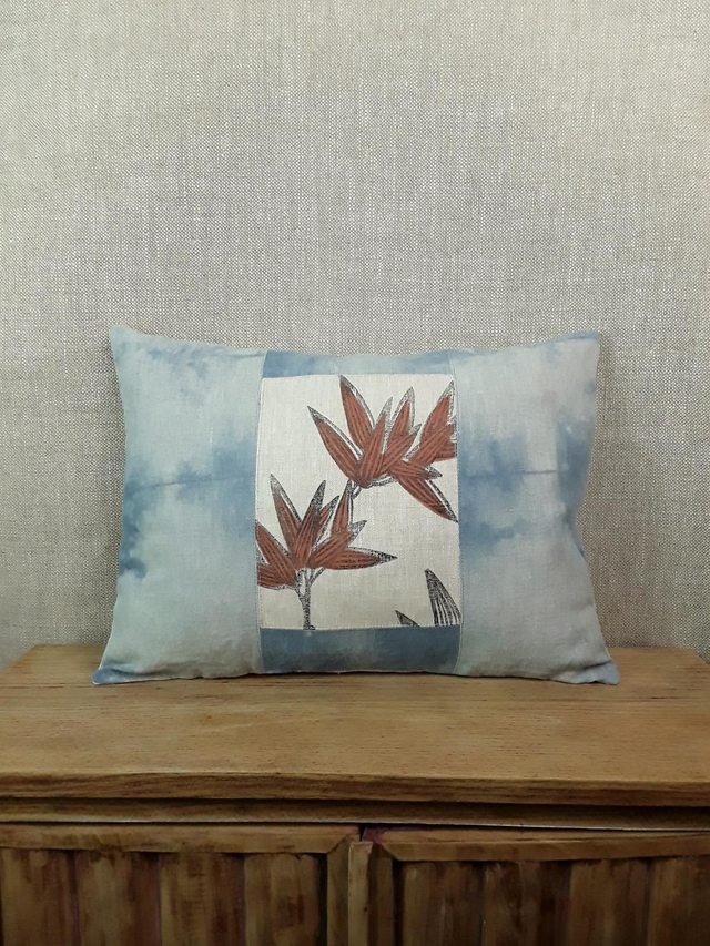 Coussin en lin - collection PATCHWORK 