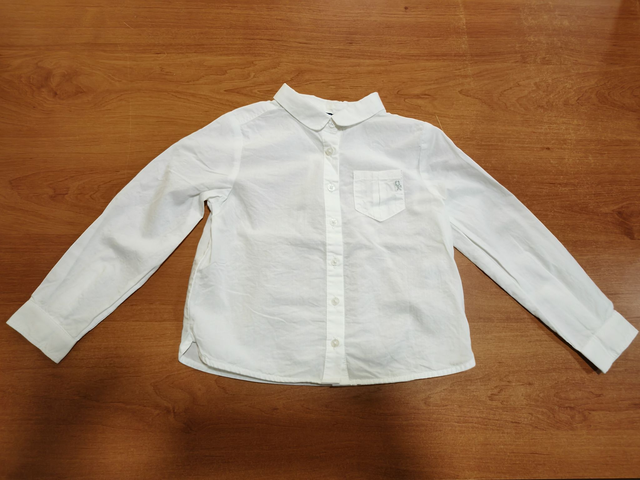 Chemise blanche 3 ans